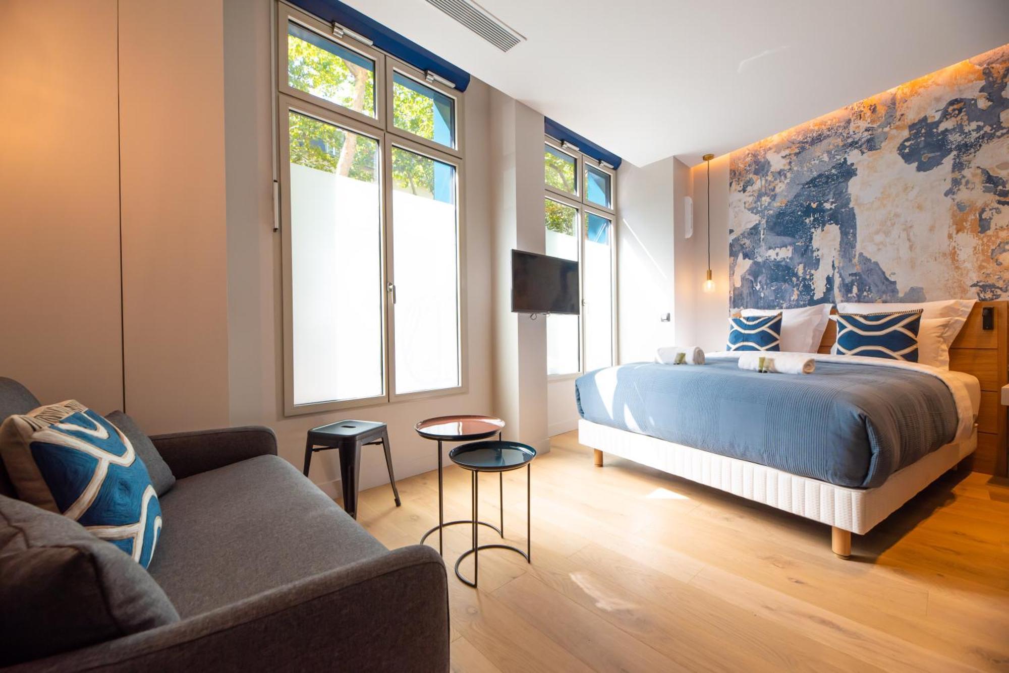 Demeure Montmartre Daire Paris Oda fotoğraf