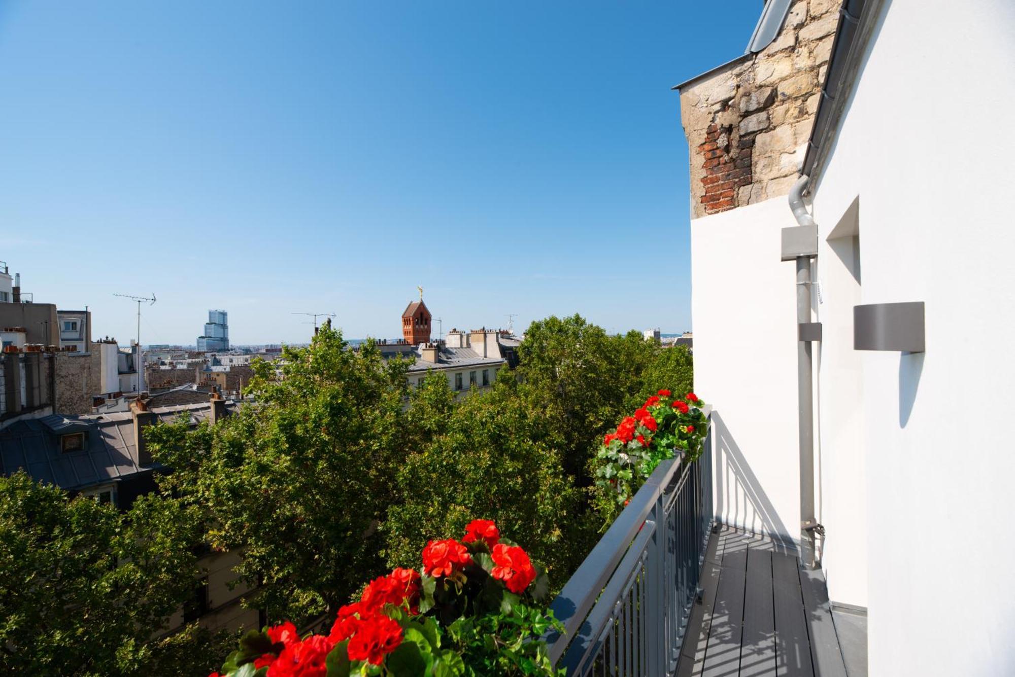 Demeure Montmartre Daire Paris Oda fotoğraf